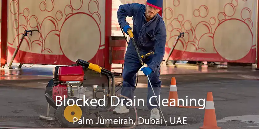 Blocked Drain Cleaning Palm Jumeirah, Dubai - UAE