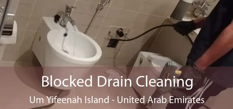 Blocked Drain Cleaning Um Yifeenah Island - United Arab Emirates