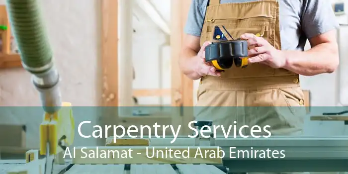 Carpentry Services Al Salamat - United Arab Emirates