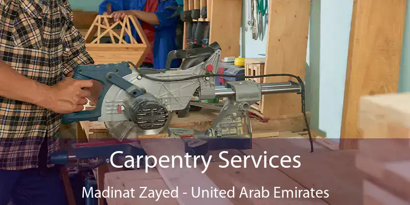 Carpentry Services Madinat Zayed - United Arab Emirates