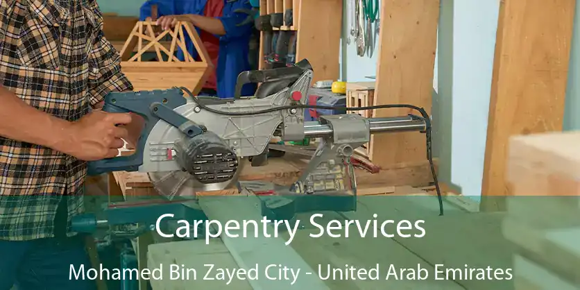 Carpentry Services Mohamed Bin Zayed City - United Arab Emirates