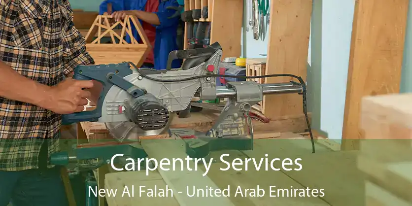 Carpentry Services New Al Falah - United Arab Emirates