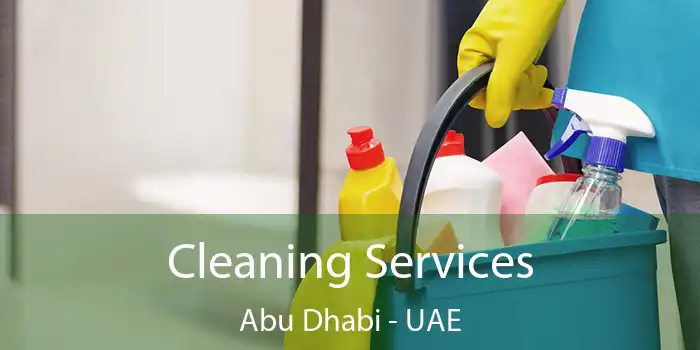  Cleaning Services Abu Dhabi - UAE