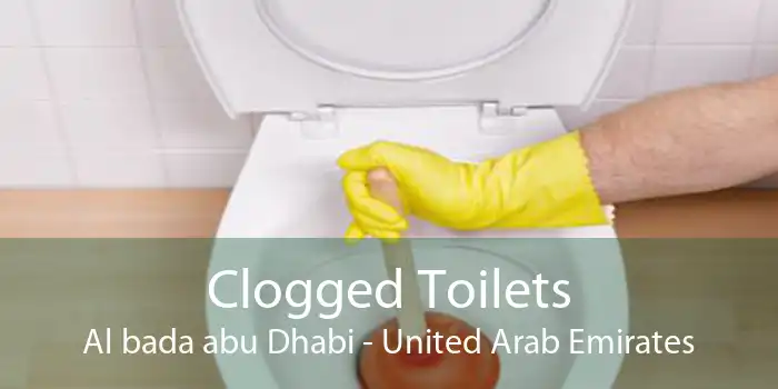 Clogged Toilets Al bada abu Dhabi - United Arab Emirates
