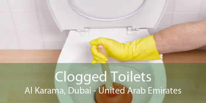 Clogged Toilets Al Karama, Dubai - United Arab Emirates