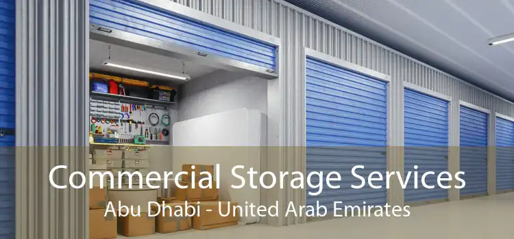 Commercial Storage Services Abu Dhabi - United Arab Emirates