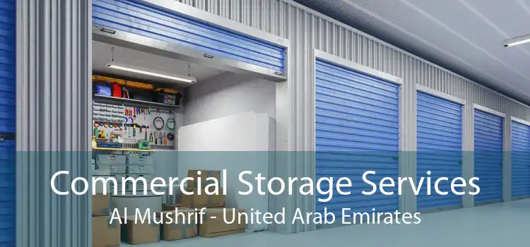 Commercial Storage Services Al Mushrif - United Arab Emirates