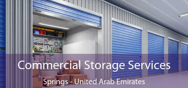 Commercial Storage Services Springs - United Arab Emirates