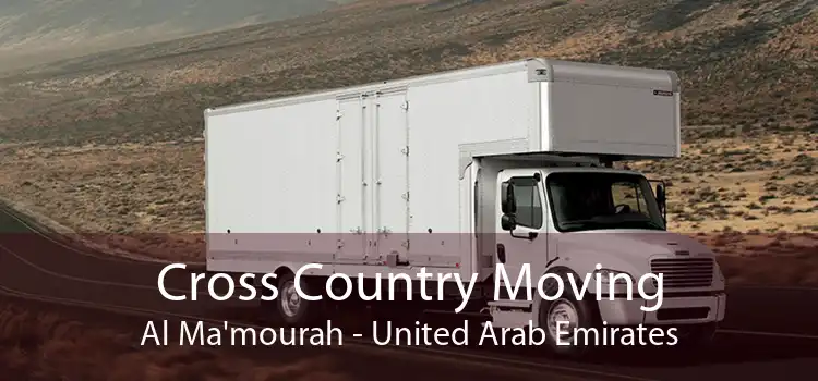 Cross Country Moving Al Ma'mourah - United Arab Emirates