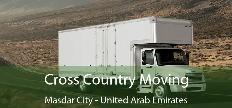 Cross Country Moving Masdar City - United Arab Emirates