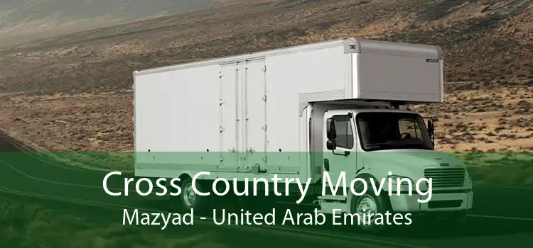 Cross Country Moving Mazyad - United Arab Emirates