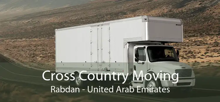 Cross Country Moving Rabdan - United Arab Emirates