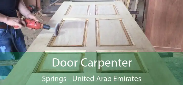 Door Carpenter Springs - United Arab Emirates