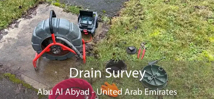 Drain Survey Abu Al Abyad - United Arab Emirates