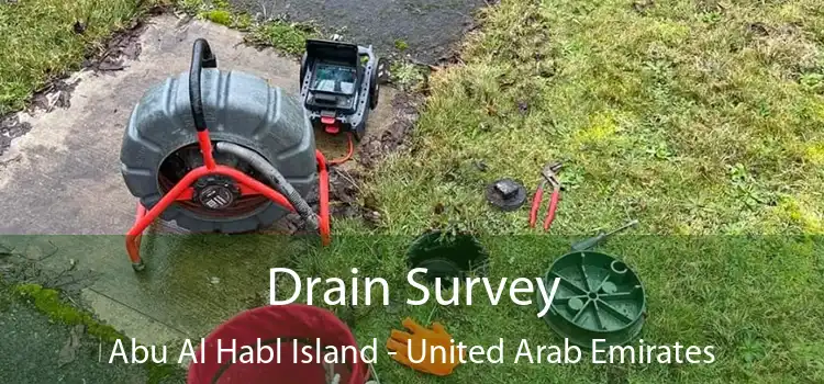 Drain Survey Abu Al Habl Island - United Arab Emirates