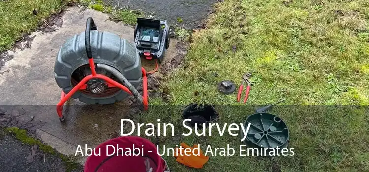 Drain Survey Abu Dhabi - United Arab Emirates