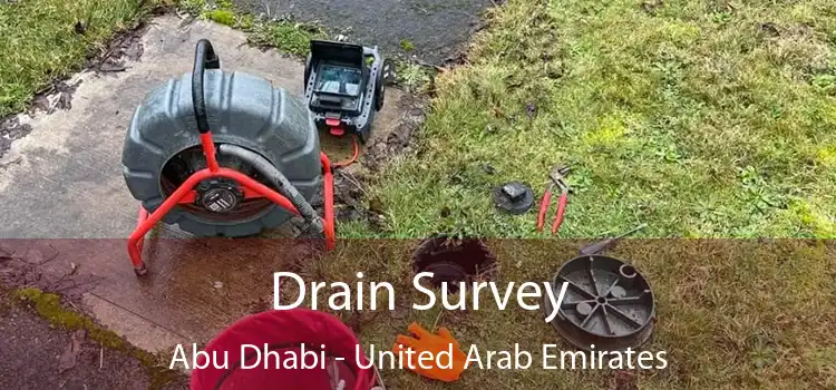 Drain Survey Abu Dhabi - United Arab Emirates