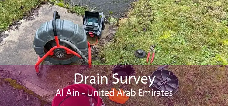 Drain Survey Al Ain - United Arab Emirates