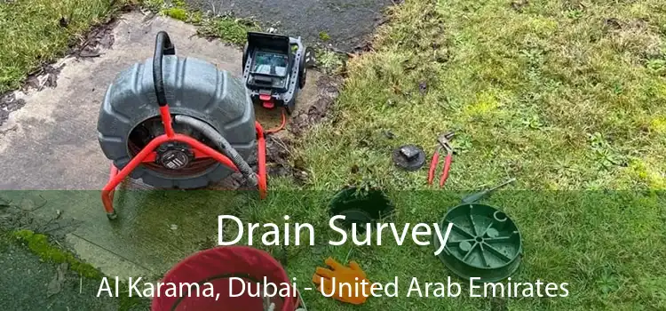 Drain Survey Al Karama, Dubai - United Arab Emirates