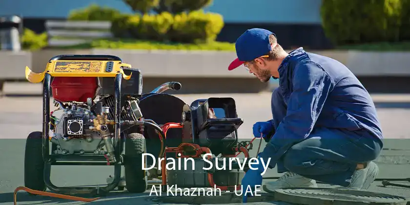  Drain Survey Al Khaznah - UAE