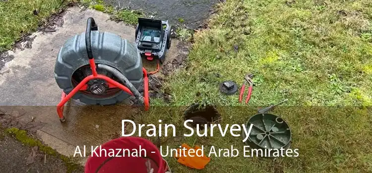 Drain Survey Al Khaznah - United Arab Emirates