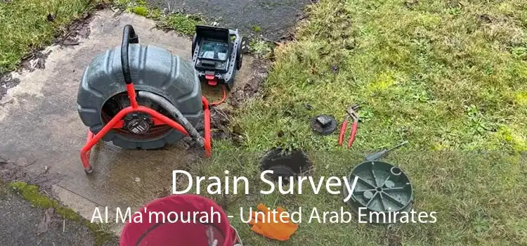 Drain Survey Al Ma'mourah - United Arab Emirates