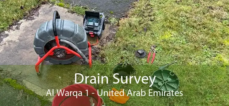Drain Survey Al Warqa 1 - United Arab Emirates