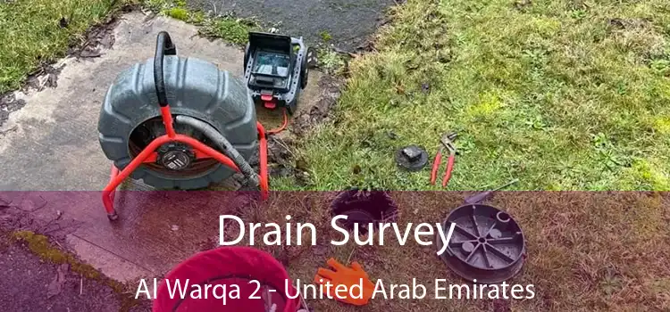 Drain Survey Al Warqa 2 - United Arab Emirates