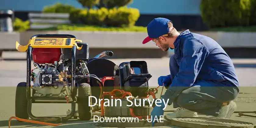  Drain Survey Downtown - UAE