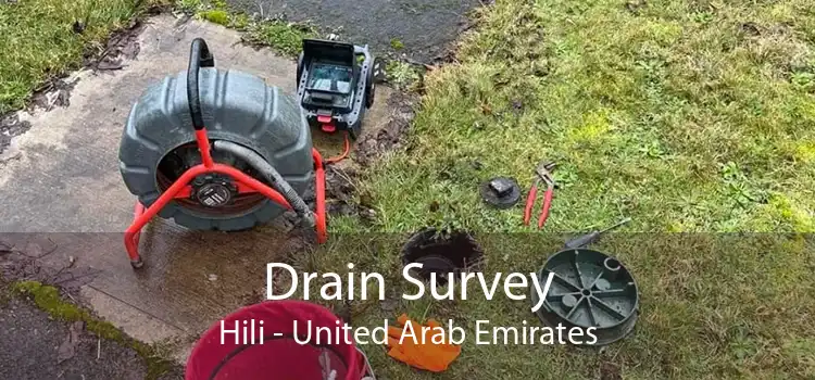 Drain Survey Hili - United Arab Emirates