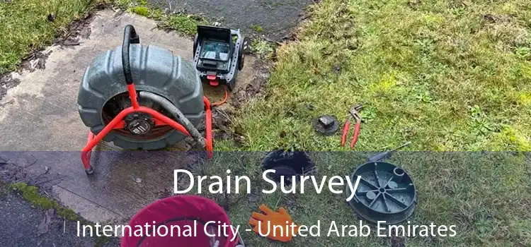 Drain Survey International City - United Arab Emirates