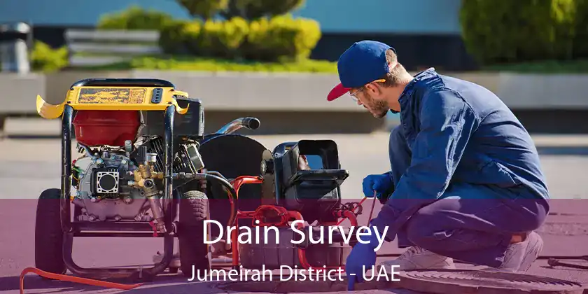 Drain Survey Jumeirah District - UAE