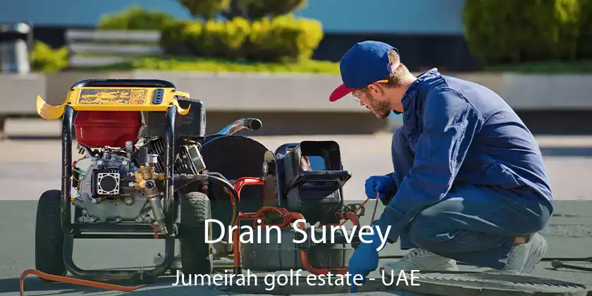 Drain Survey Jumeirah Golf Estate - UAE