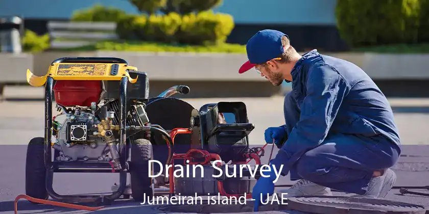 Drain Survey Jumeirah Island - UAE