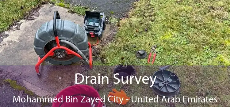 Drain Survey Mohammed Bin Zayed City - United Arab Emirates