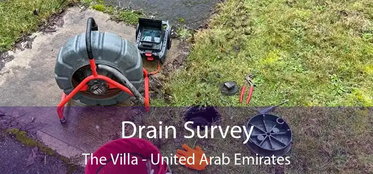 Drain Survey The Villa - United Arab Emirates