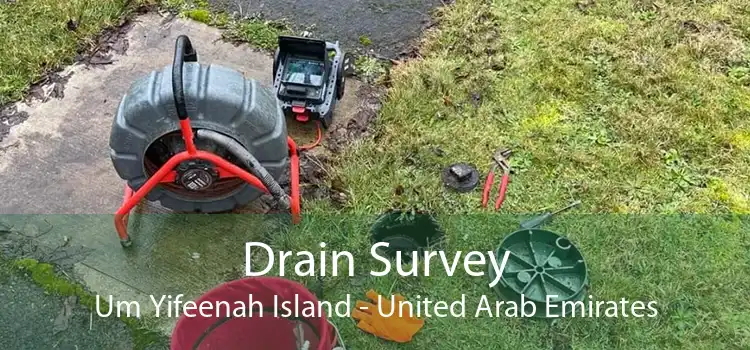 Drain Survey Um Yifeenah Island - United Arab Emirates