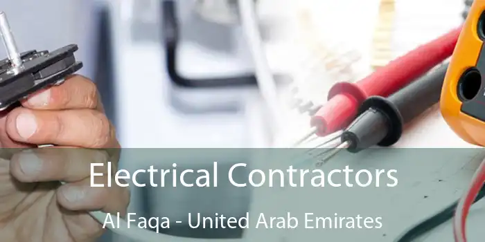 Electrical Contractors Al Faqa - United Arab Emirates