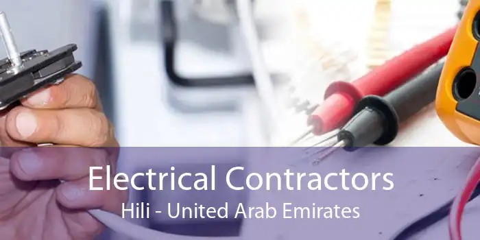 Electrical Contractors Hili - United Arab Emirates