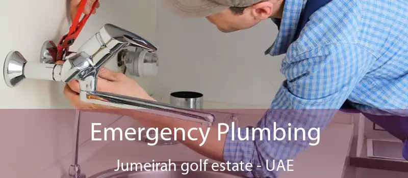 Emergency Plumbing Jumeirah Golf Estate - UAE