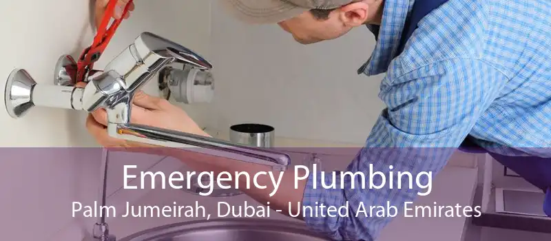 Emergency Plumbing Palm Jumeirah, Dubai - United Arab Emirates