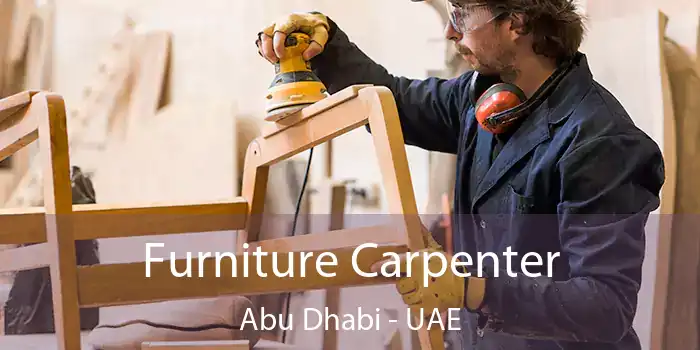  Furniture Carpenter Abu Dhabi - UAE