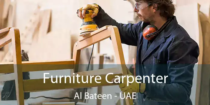  Furniture Carpenter Al Bateen - UAE