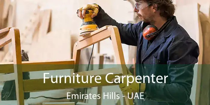  Furniture Carpenter Emirates Hills - UAE