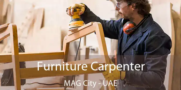  Furniture Carpenter MAG City - UAE