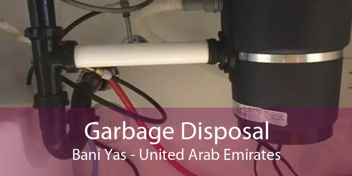 Garbage Disposal Bani Yas - United Arab Emirates
