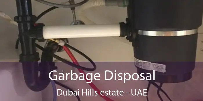  Garbage Disposal Dubai Hills estate - UAE