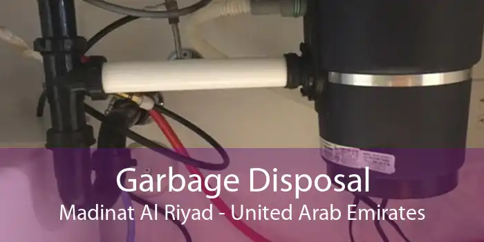 Garbage Disposal Madinat Al Riyad - United Arab Emirates
