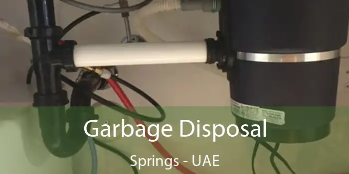 Garbage Disposal Springs - UAE