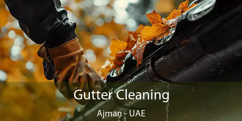  Gutter Cleaning Ajman - UAE